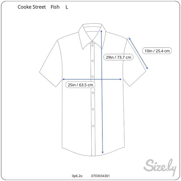 Cooke Street Vintage Hawaiian Fish Shirt Men's L - Picture 10 of 10